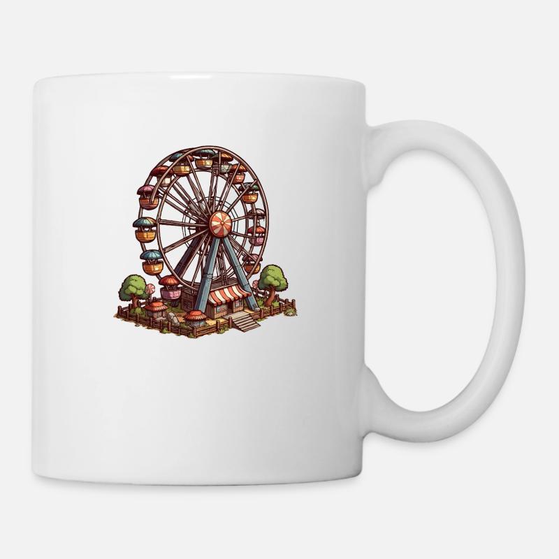 Grande roue - Mug blanc - blanc