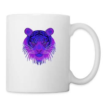 Blue-Eye-Tiger - Tasse - Weiß - Rechts