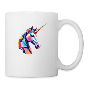 Einhorn - Tasse - Weiß - Rechts