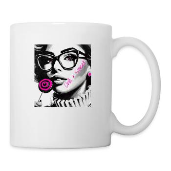 Chill & Süß - Tasse - Weiß - Rechts