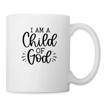 Kind Gottes - Tasse - Weiß - Rechts