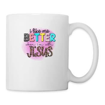 Better with Jesus - Mug - white - Right