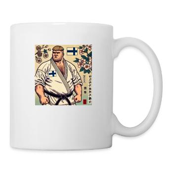 Karaté Finlandais MAÎTRE - Mug blanc - blanc - Droite