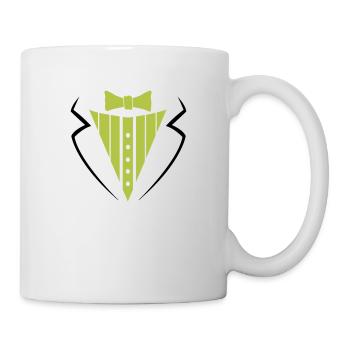 Suit Texedo - Mug - white - Right