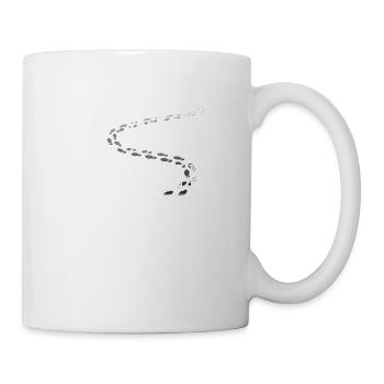 Walk by Faith – 2 Corinthians 5:7 - Mug - white - Right