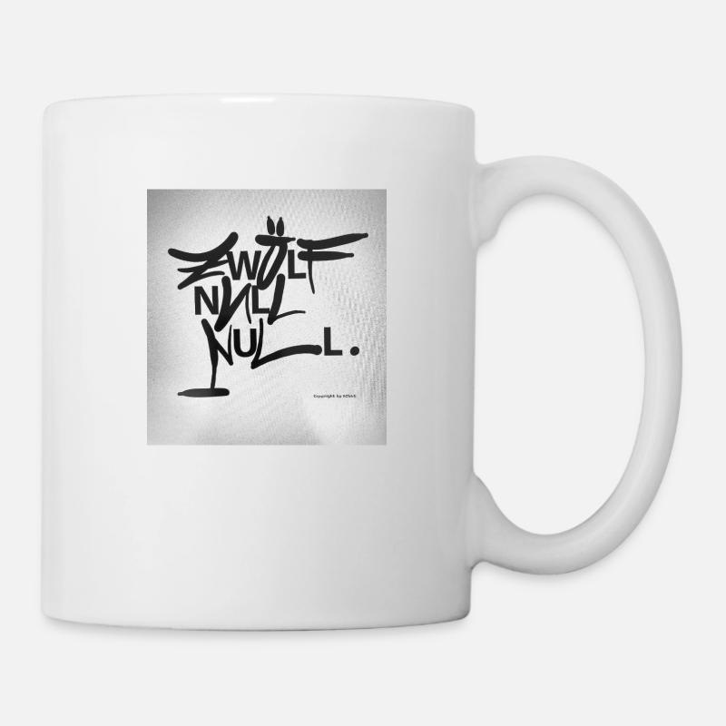 ZWÖLF_Null_Null - Mug blanc - blanc