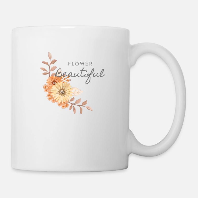 Flower - Mug - white