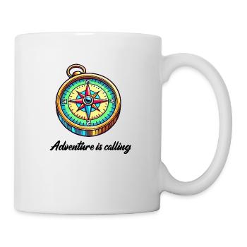 Boussole Aventure - Mug blanc - blanc - Droite