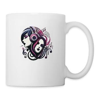 Musikliebhaber - Tasse - Weiß - Rechts