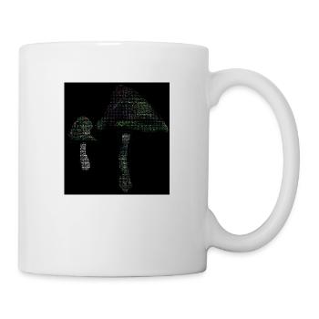 Ascii magic mushrooms - Mug - white - Right