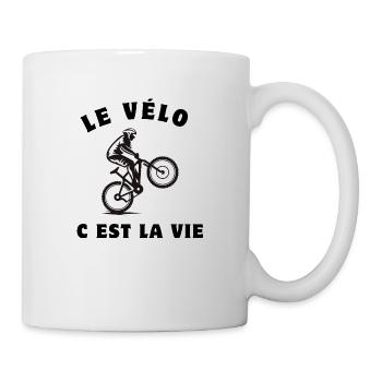 Cycling is life,Cycling,Cyclist,Cycling - Mug - white - Right