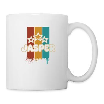 Geschenk für Jasper - Tasse - Weiß - Rechts