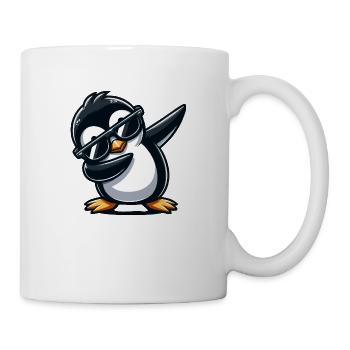 Penguin Dabbing - Mug - white - Right