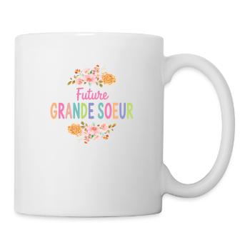 Future Grande Sœur – Annonce de Grossesse - Mug blanc - blanc - Droite