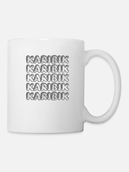 Reise Karibik - Tasse - Weiß