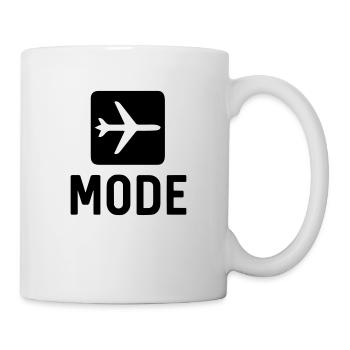 mode avion - Mug blanc - blanc - Droite