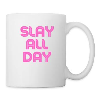 Slay all Day - Mug - white - Right