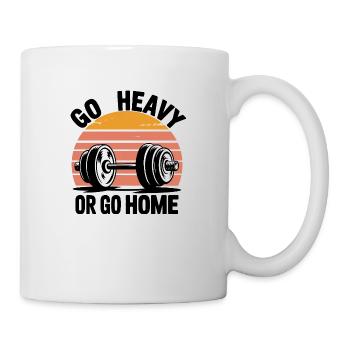 Gym Motivation Design - Mug - white - Right