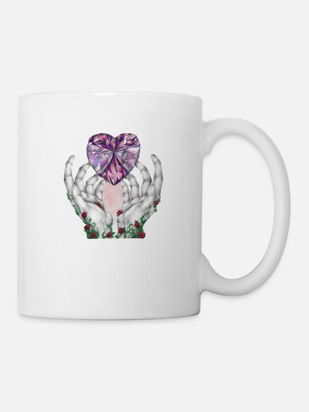 07. Liebesseele - Tasse - Weiß