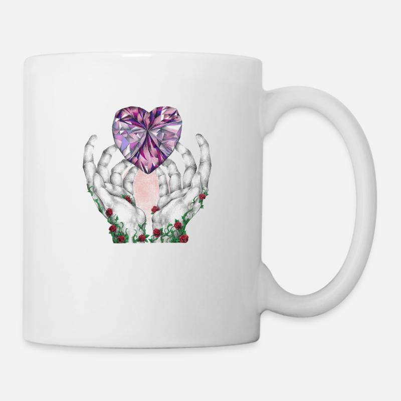 07. Liebesseele - Tasse - Weiß