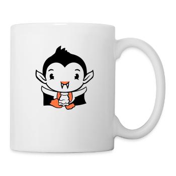 Duck Vampire Halloween Costume Bloodsucker Monster - Mug - white - Right