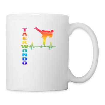 Taekwondo Taekwondo-korean-martial-arts poomsae - Mug - white - Right
