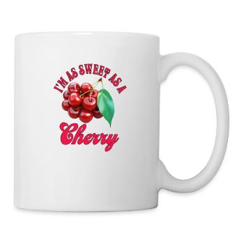 I'm as Sweet as a Cherry - Mug - white - Right