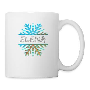 Geschenk für Elena - Tasse - Weiß - Rechts