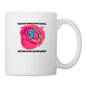Autism Quote T-Shirt - Mug - white - Right