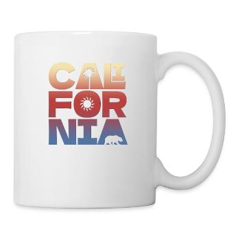 Kalifornischer Stolz - Tasse - Weiß - Rechts