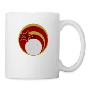 Space race sputnik - Mug - white - Right
