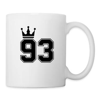 93 Crowns - Mug - white - Right