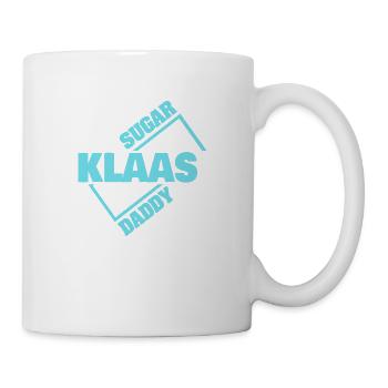 Klaas as a sugar daddy - Mug - white - Right