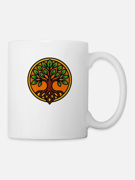 Arbre de vie - Mug blanc - blanc