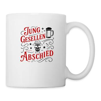 Junggesellenabschied Party Bier - Tasse - Weiß - Rechts