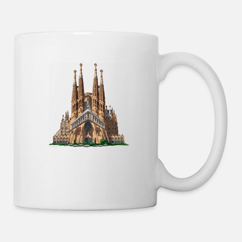 Sagrada Familia - Mug blanc - blanc