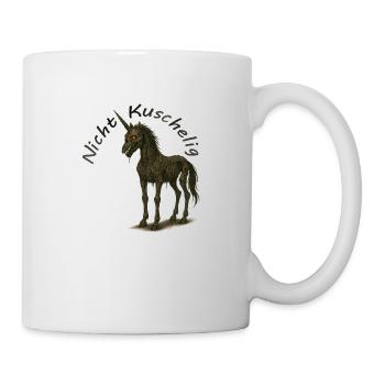 Zombie Einhorn - Tasse - Weiß - Rechts