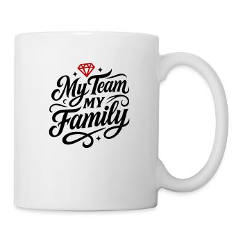 My Team Family Crew - Mug - white - Right