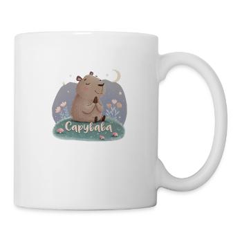 Capybaba – Zen unter Sternen! - Tasse - Weiß - Rechts