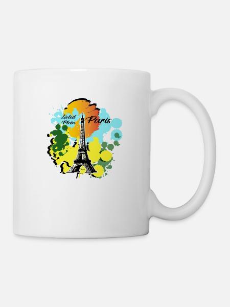 Soleil Plein - Mug blanc - blanc