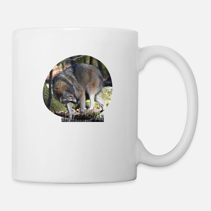 Amour du loup - Mug blanc - blanc