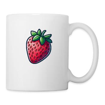Strawberry fruit - Mug - white - Right