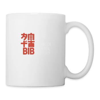 Lustiges Bier T-Shirt – Kein Japanisch, dreh den K - Tasse - Weiß - Rechts