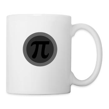Pi Mathematische Zahl - Tasse - Weiß - Rechts