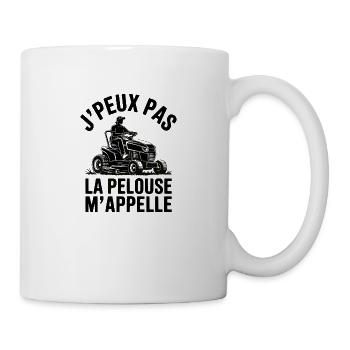 I Can't, The Lawn Is Calling Me - Mug - white - Right