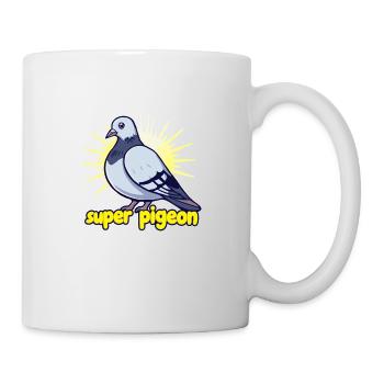 Super Pigeon - Mug - white - Right