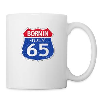 Geboren im Juli 1965 - Tasse - Weiß - Rechts