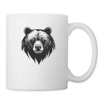 Bär - Tasse - Weiß - Rechts