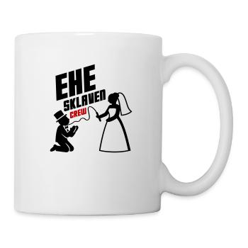Marriage Slaves Crew Wedding - Mug - white - Right