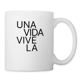 Una Vida, Vive La – One Life in Spanish - Mug - white - Right
